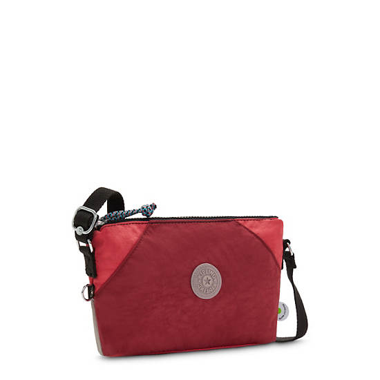 Kipling Art Extra Small Crossbody Bags Red Coral Beige | CA 1078SG